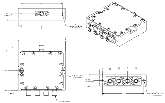 LPD-752-4 Mechanical drawing