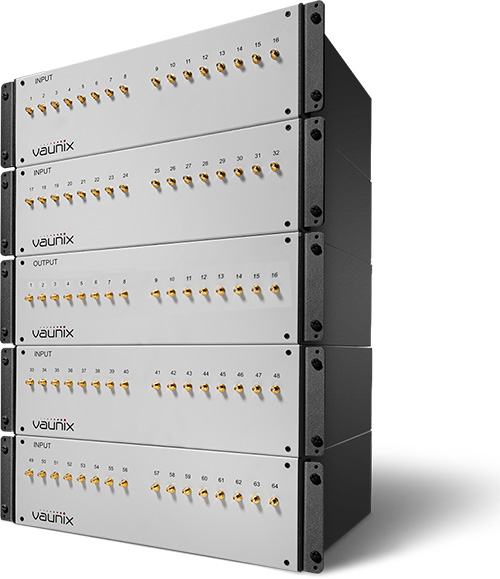 VMA-Q64X16SE 500 – 6000 MHz 64x16 Matrix Attenuator Product