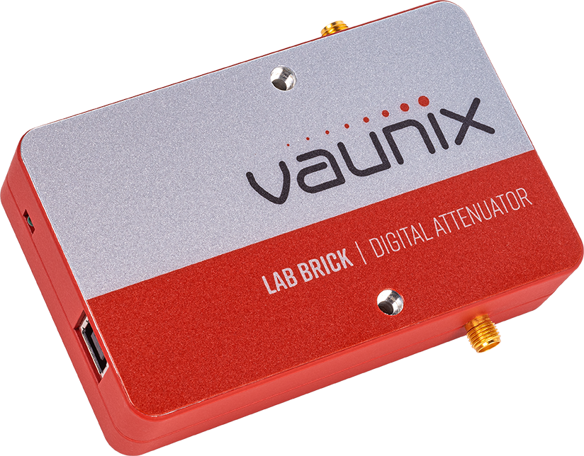 Vaunix Digital Attenuators include 50 Ohm RF step attenuators with calibrated operation up to 6 GHz.  Easily programmable for fixed attenuation or swept attenuation through 6 GHz