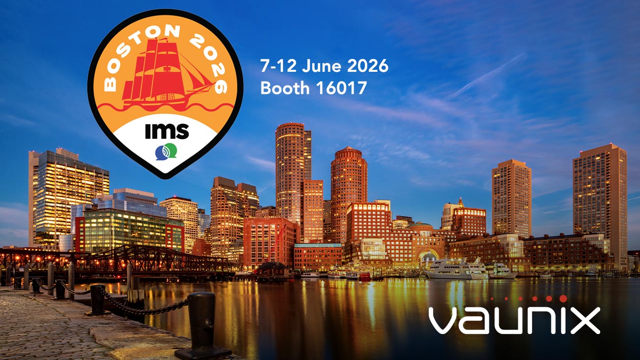 Vaunix Exhibiting at IMS 2026 in Boston