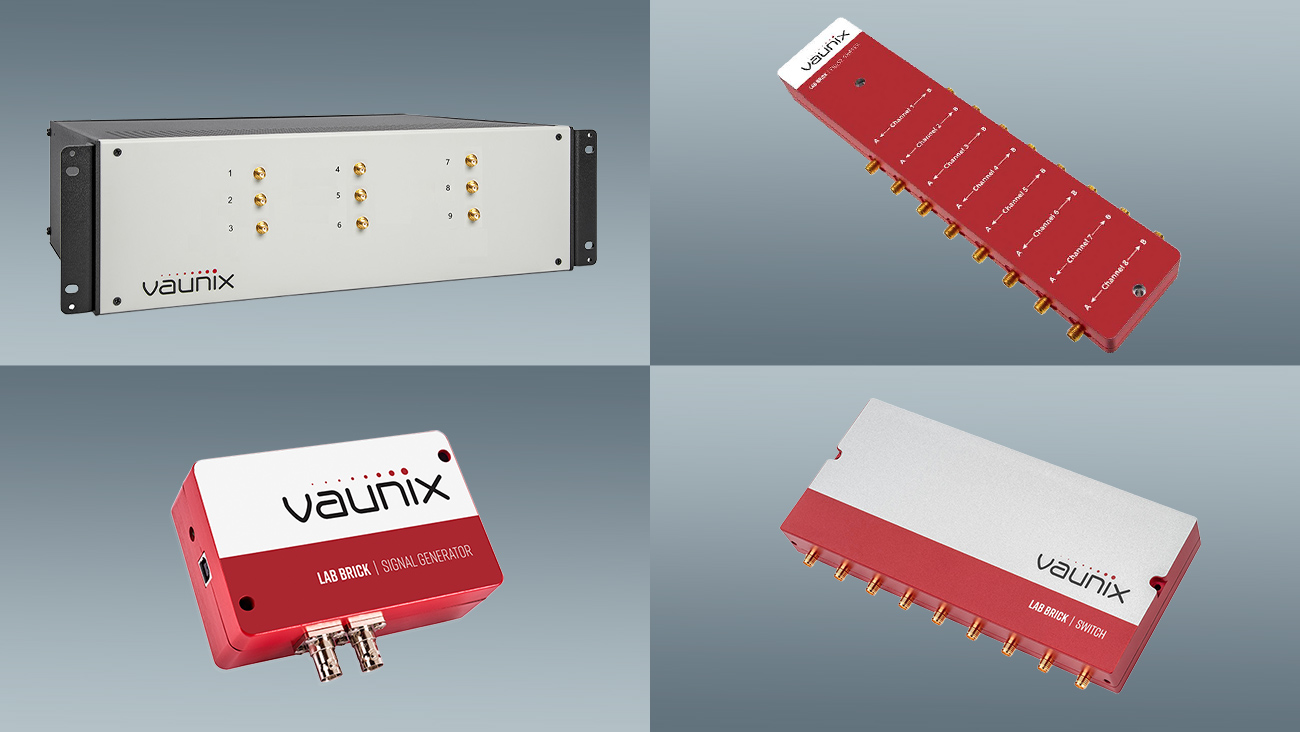 Four RF Test Solutions from Vaunix | Lab Brick Products